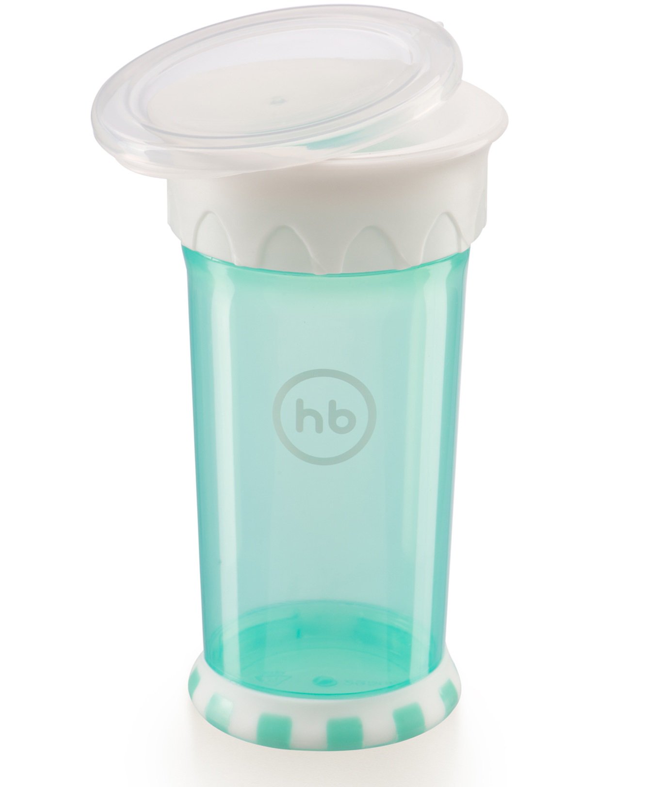 Кружка-поильник Happy Baby Drinking cup 360° Mint бирюзовая купить,NaN