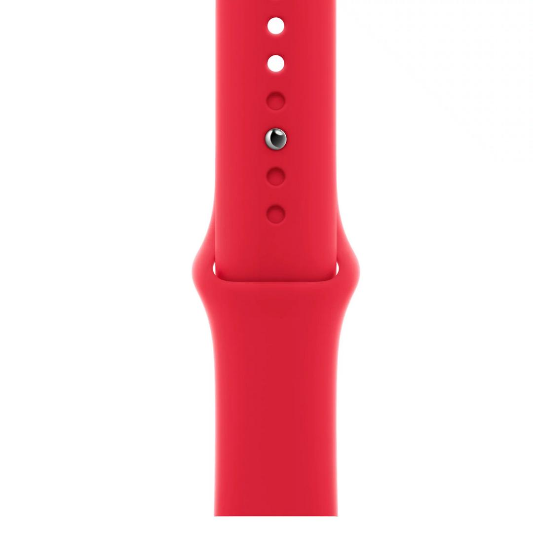 Ремешок Apple для Apple Watch 44mm MYAV2ZM/A Sport Band красный  купить,NaN