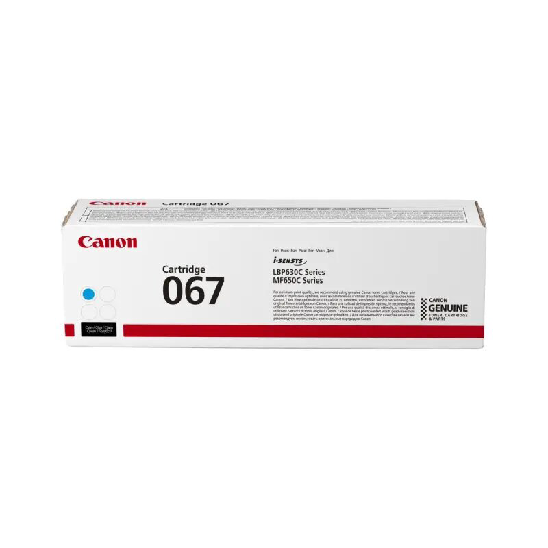 Картридж Canon 067 5101C002 голубой 