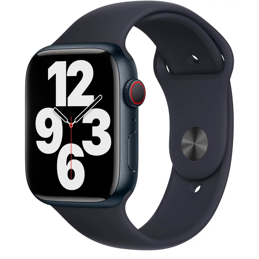 Ремешок Apple для Apple Watch 45mm MKUQ3ZM/A Sport Band полночь - ForteMarket Ремешок Apple для Apple Watch 45mm MKUQ3ZM/A Sport Band полночь купить,0