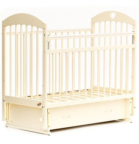 Кровать детская Bambini Комфорт M 01.10.19 слоновая кость купить,NaN