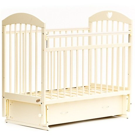 Кровать детская Bambini Комфорт M 01.10.19 слоновая кость купить,NaN