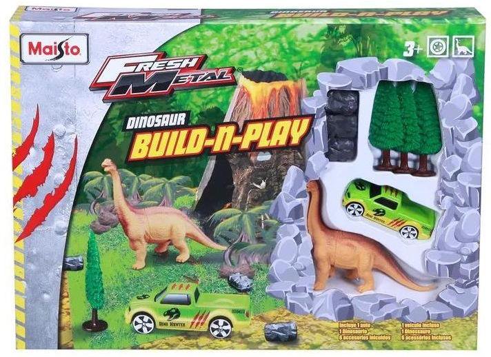 Игровой набор Maisto Fresh Metal Build-n-Play Динозавр купить,NaN
