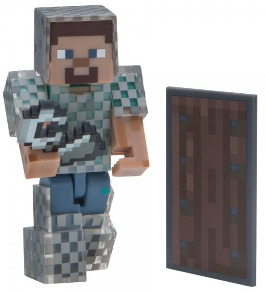 Фигурка Minecraft Steve with Chain Armor 8см купить,NaN