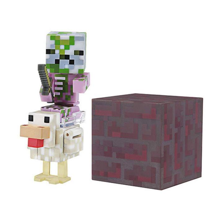 Фигурка Minecraft Baby Zombie Pigman Jockey 8см купить,NaN