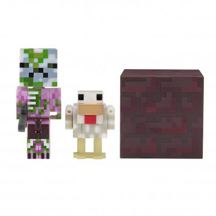Фигурка Minecraft Baby Zombie Pigman Jockey 8см купить,NaN