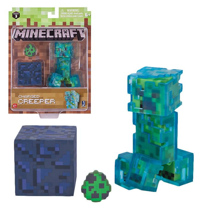 Фигурка Minecraft Charged Creeper 8см купить,NaN