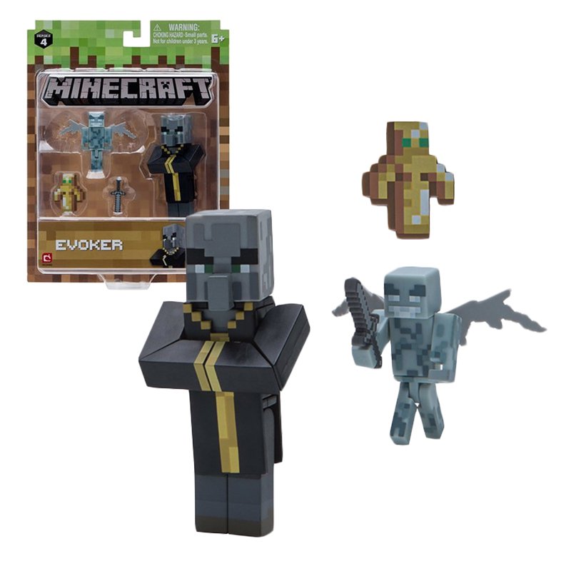 Фигурка Minecraft Evoker 8см купить,NaN