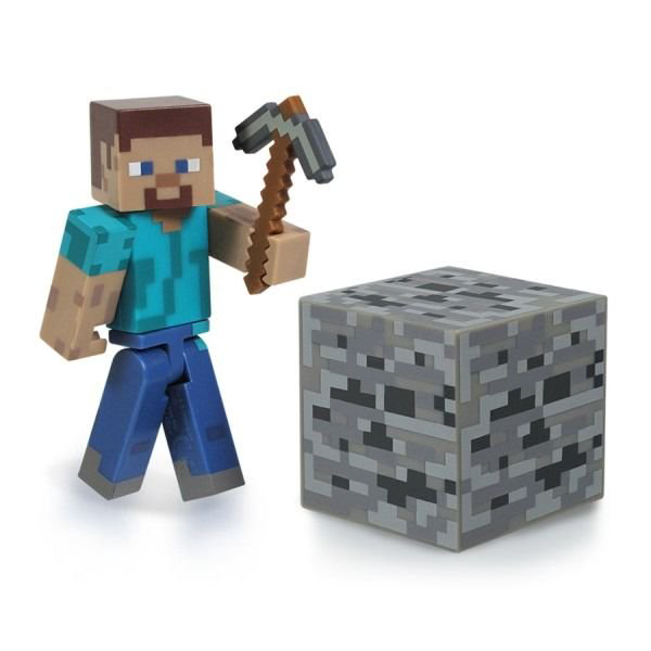 Фигурка Minecraft Steve Игрок 8см