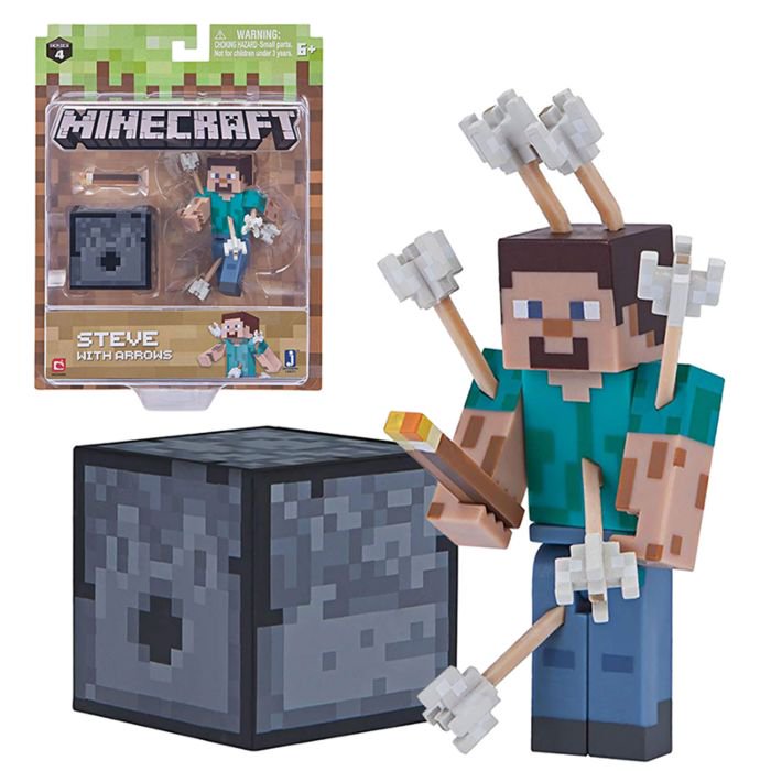 Фигурка Minecraft Steve with Arrows 8см купить,NaN