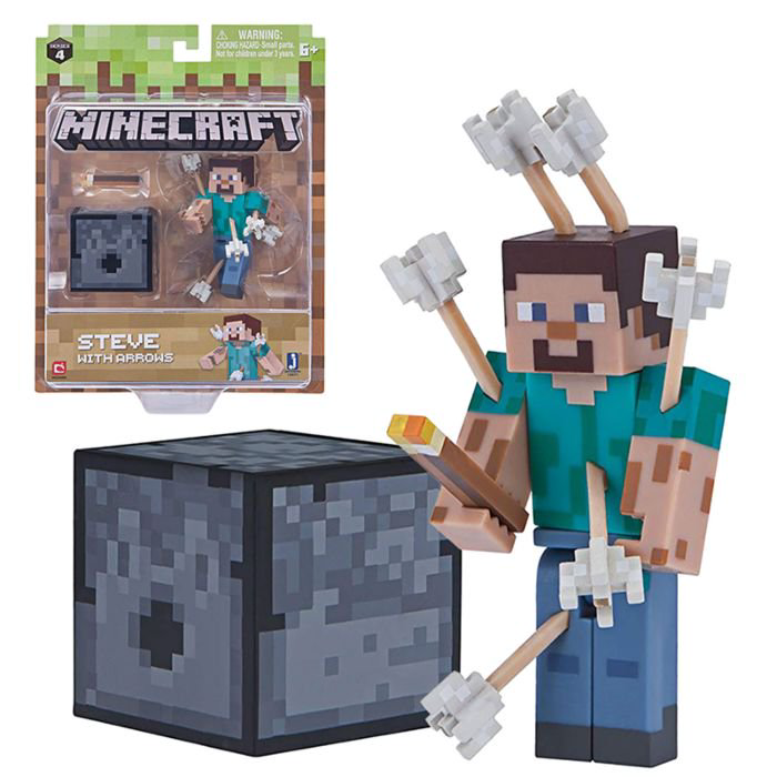 Фигурка Minecraft Steve with Arrows 8см купить,NaN