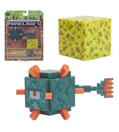 Фигурка Minecraft Guardian 8см купить,NaN