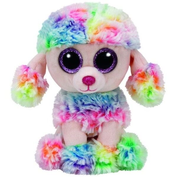 Мягкая игрушка TY Beanie Boo's  Щенок пудель Rainbow 15см купить,NaN