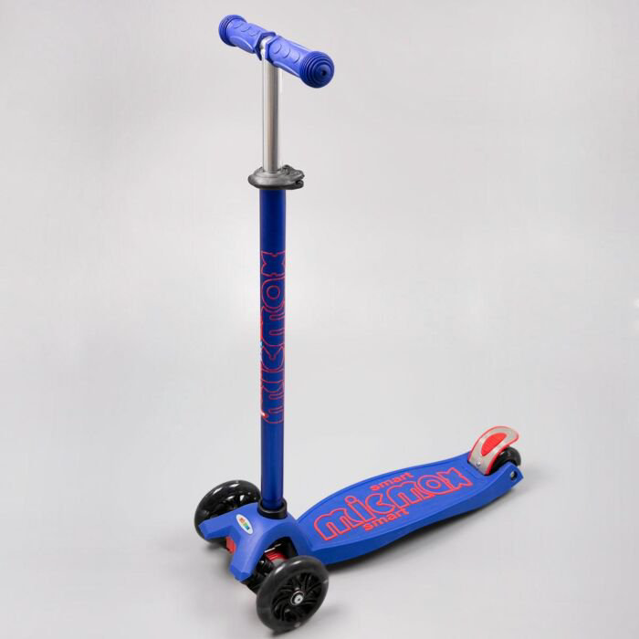 Самокат 3-х колесный YIWU sport MicMax синий купить,NaN