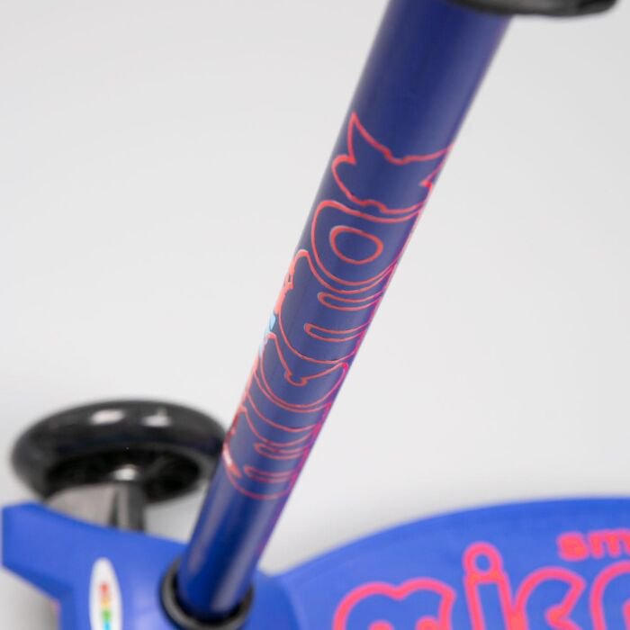 Самокат 3-х колесный YIWU sport MicMax синий купить,NaN