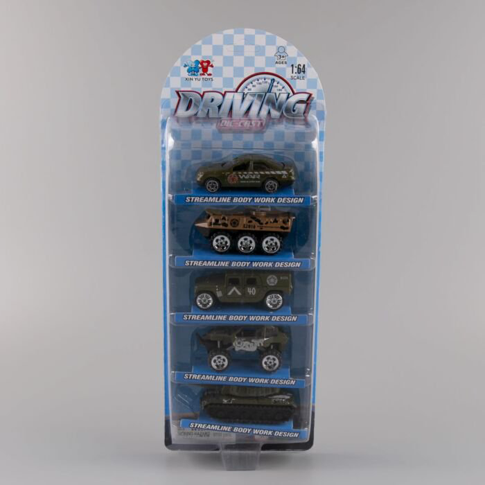 Игровой набор XinYu 1:64 89512/B 5 машинок  купить,NaN