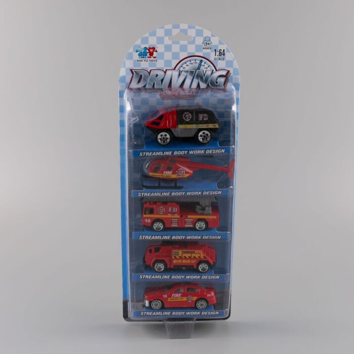 Игровой набор XinYu 1:64 89512/E 5 машинок  купить,NaN