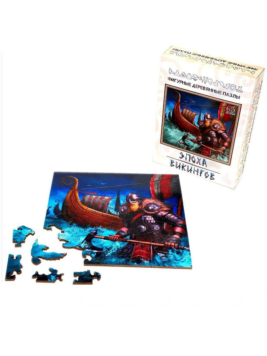 Пазл  Citypuzzles Эпоха викингов 65дет купить,NaN