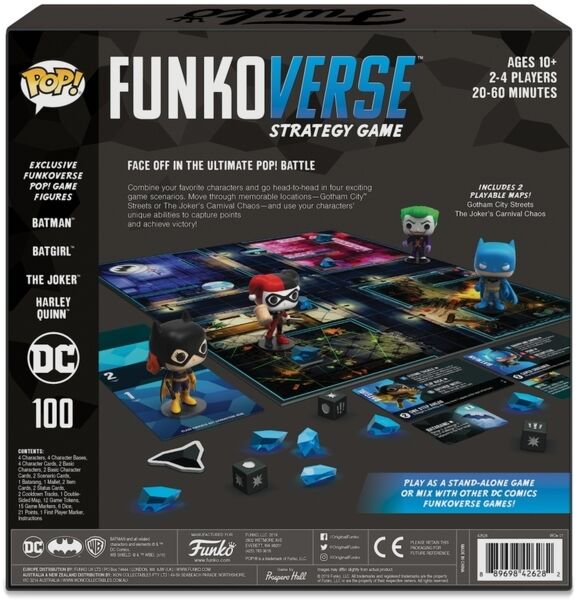 Настольная игра  Funko POP! Funkoverse  DC Comics Базовый набор купить,NaN
