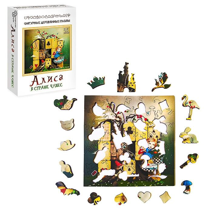 Пазл  Citypuzzles Алиса в стране чудес 48дет купить,NaN