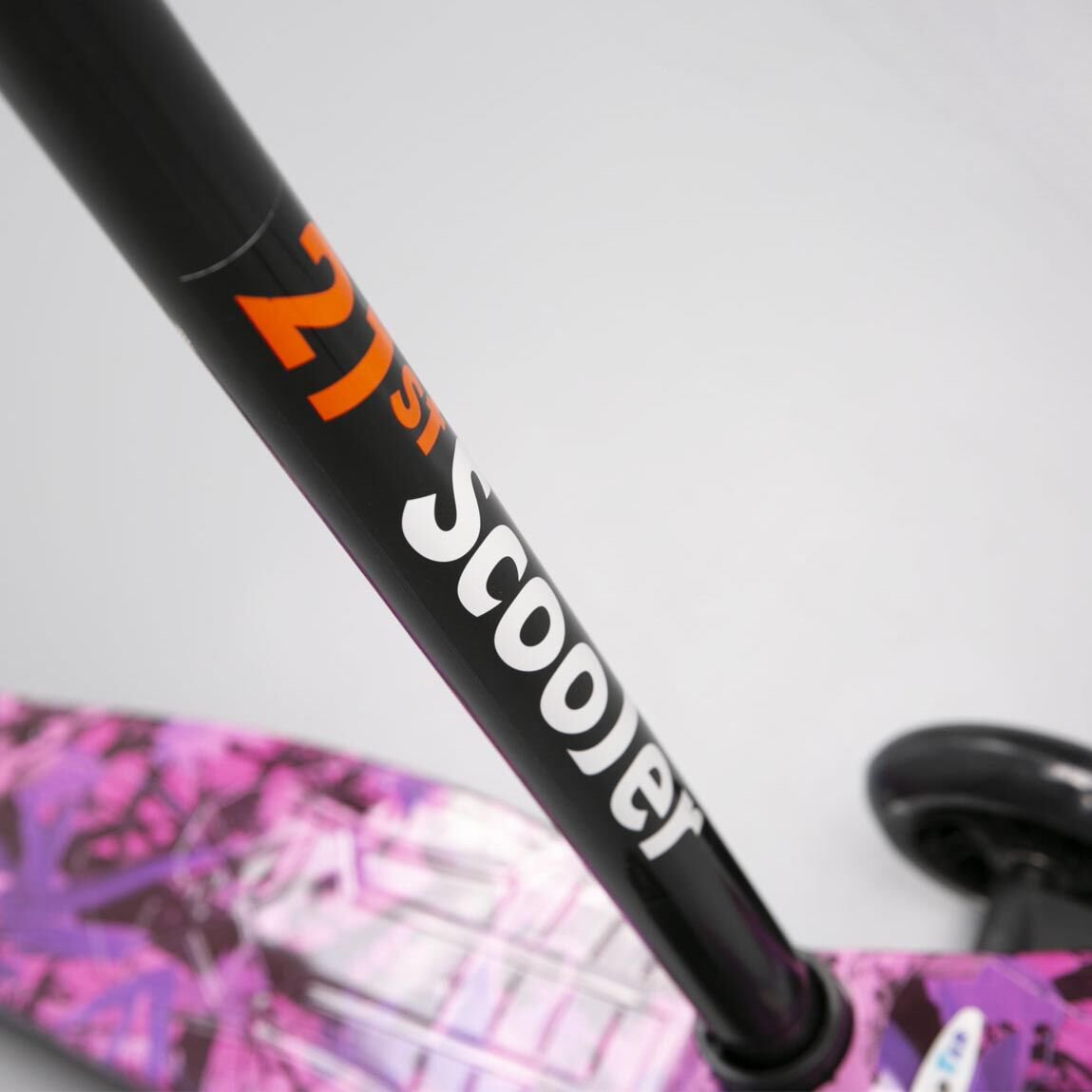Самокат 3-х колесный YIWU sport Хаос розовый купить,NaN