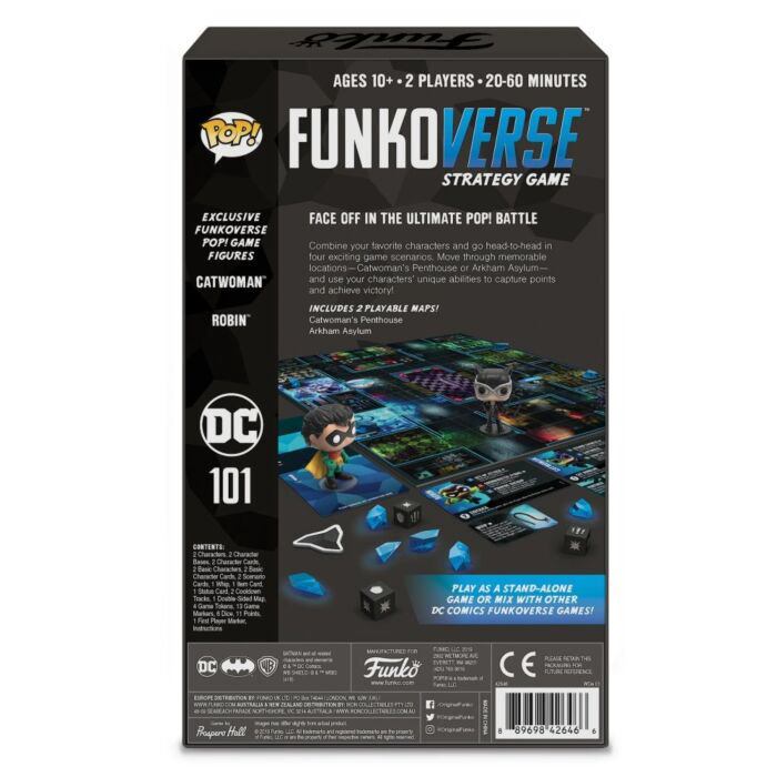 Настольная игра  Funko POP! Funkoverse DC Comics Расширение купить,NaN