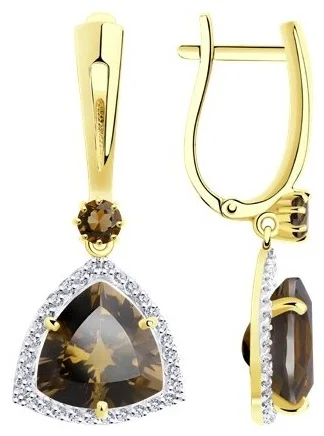 Серьги Diamant 53-321-00865-2 5.36гр купить,NaN