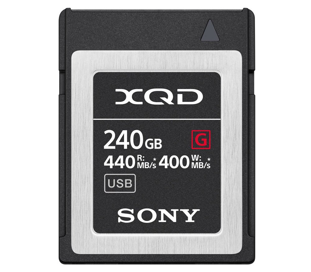 Карта памяти Sony XQD QDG240F 240Gb черная