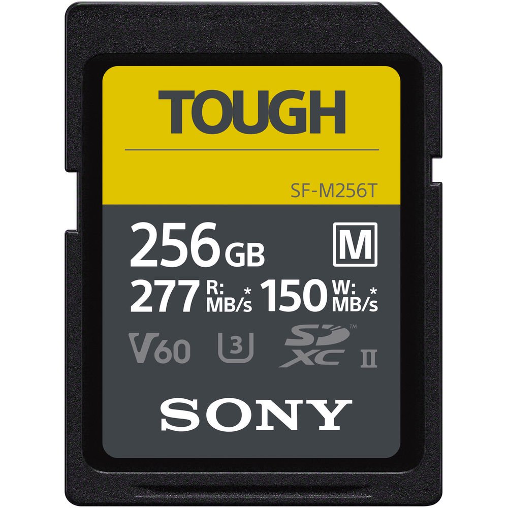 Карта памяти Sony SF-M Tough 256Gb SFM256T.SYM черная