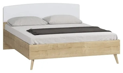 Кровать Мебель Азии Нордик 204x164х95см бежевый купить,89990