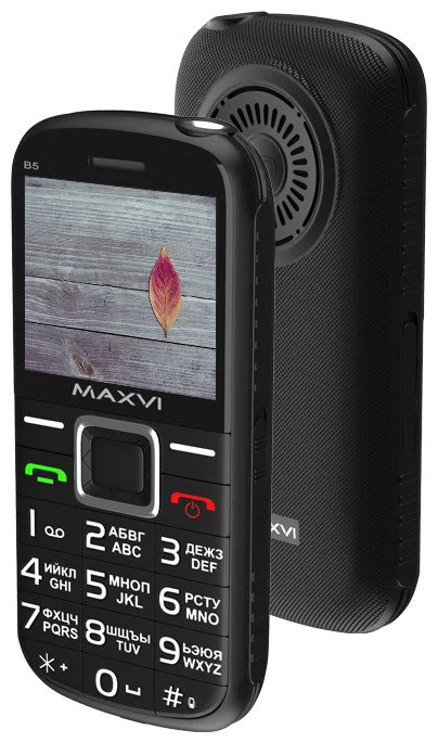 Телефон Maxvi B5 черный купить,NaN