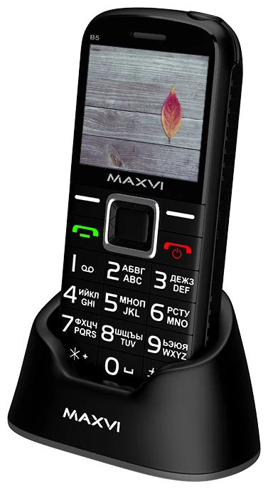 Телефон Maxvi B5 черный купить,NaN
