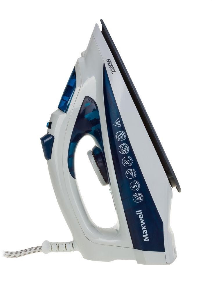 Утюг Maxwell MW-3056 бирюзовый купить,0