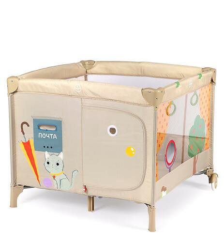 Манеж Happy Baby Alex Home Green зеленый купить,NaN