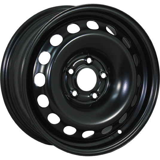 Комплект дисков Trebl X40010 5х112 R16х6.5 СВ66.6 ЕТ39.5  black купить,NaN