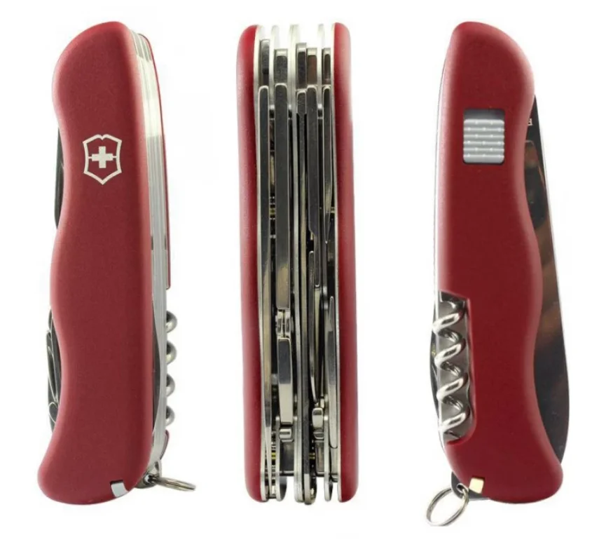 Нож складной Victorinox WorkChamp 0.8564 красный