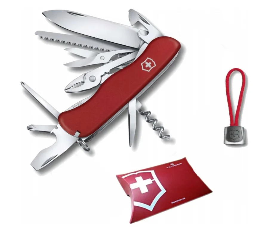 Нож складной Victorinox WorkChamp 0.8564 красный