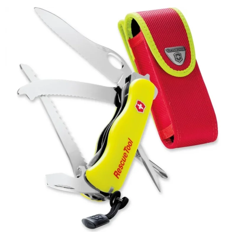 Нож складной Victorinox Rescue Tool 0.8623.MWN желтый купить,NaN