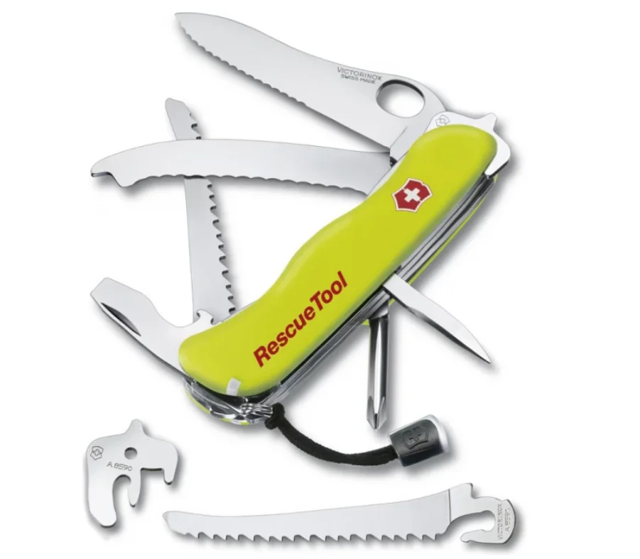 Нож складной Victorinox Rescue Tool 0.8623.MWN желтый купить,NaN