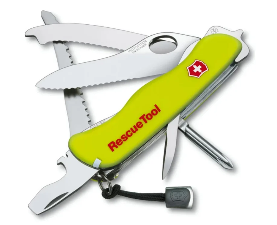 Нож складной Victorinox Rescue Tool 0.8623.MWN желтый купить,NaN