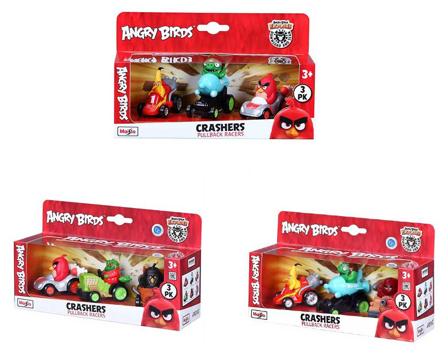 Набор машинок Maisto Angry Birds  купить,NaN
