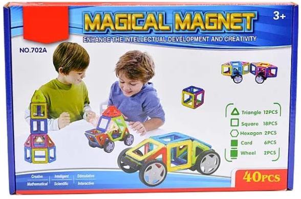 Конструктор Xinbida Magical Magnet 40дет купить,NaN