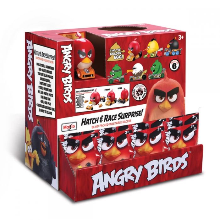 Игрушка сборная машинка Maisto Angry Birds купить,NaN