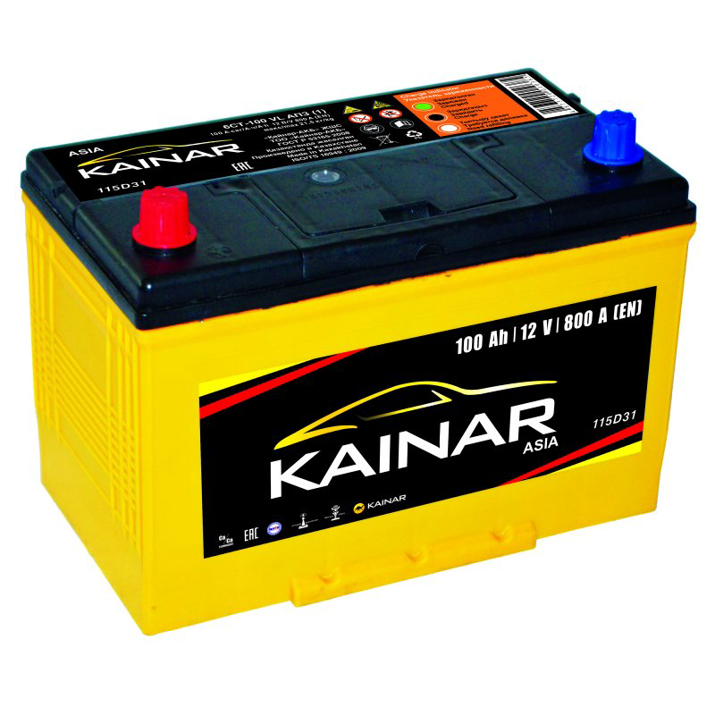 Аккумулятор Kainar Asia 6СТ-100 АПЗ п.п.  купить,NaN