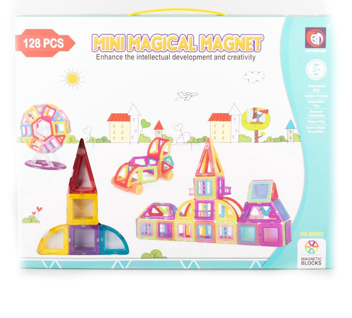 Конструктор Xinbida Magical Magnet 128дет купить,NaN