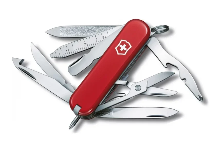 Нож складной Victorinox Mini Champ 0.6385 красный купить,NaN