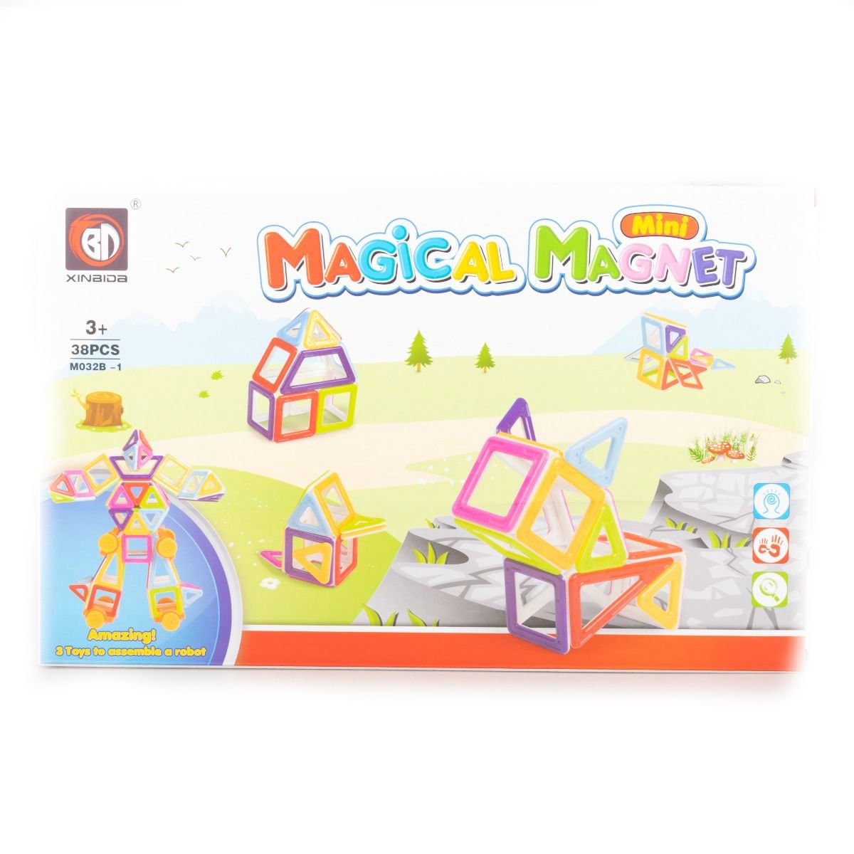 Конструктор Xinbida Magical Magnet 38дет купить,NaN