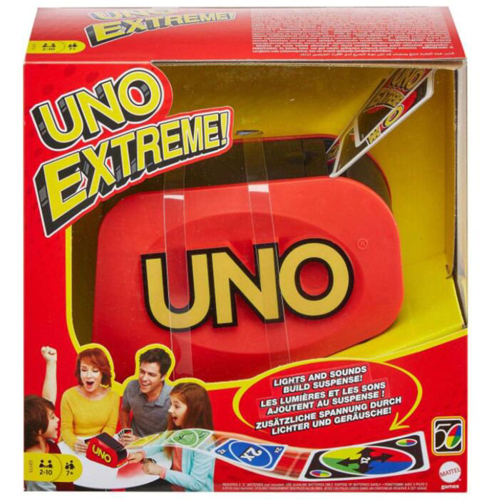 Настольная игра Mattel Uno Extreme 2.0 GXY750 купить,NaN
