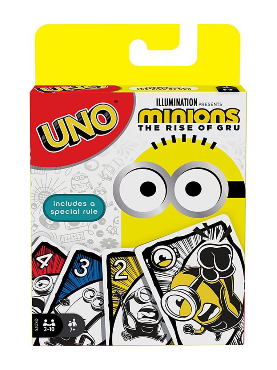 Настольная игра Mattel Uno Minions 2 GKD750 купить,NaN