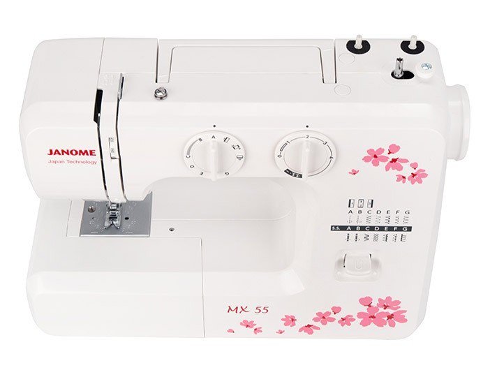 Швейная машина Janome MX 55 белая купить,NaN